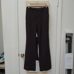 Akris Punto Brown Striped Wool Pants 4